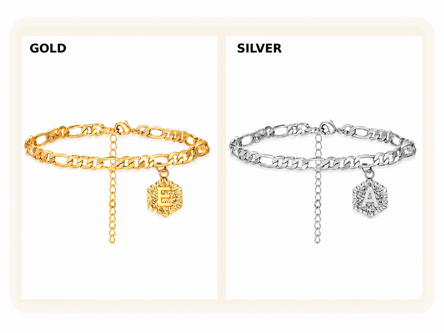 Wear the initial that tells your story.